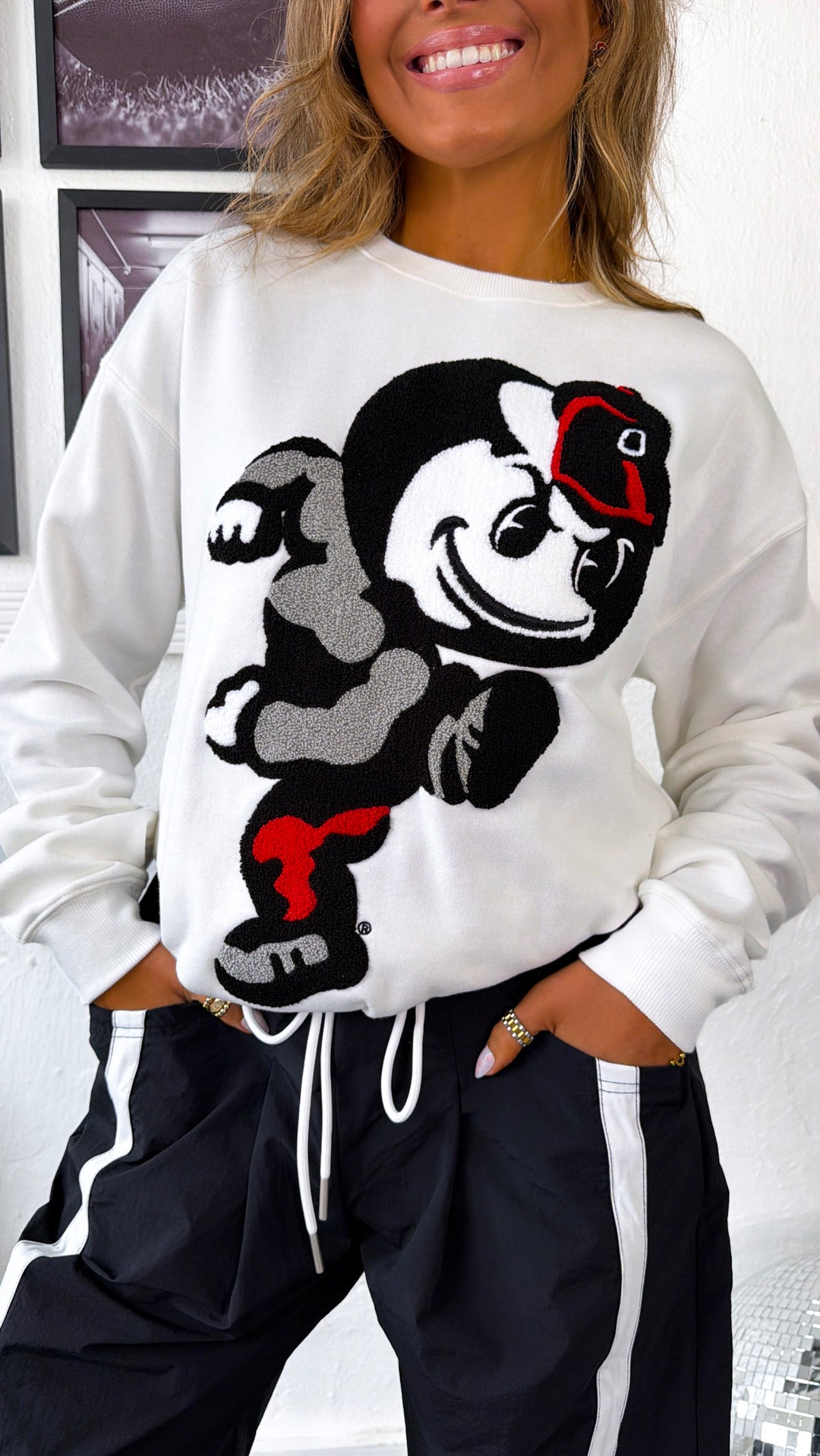Rally Brutus Sweatshirt, White