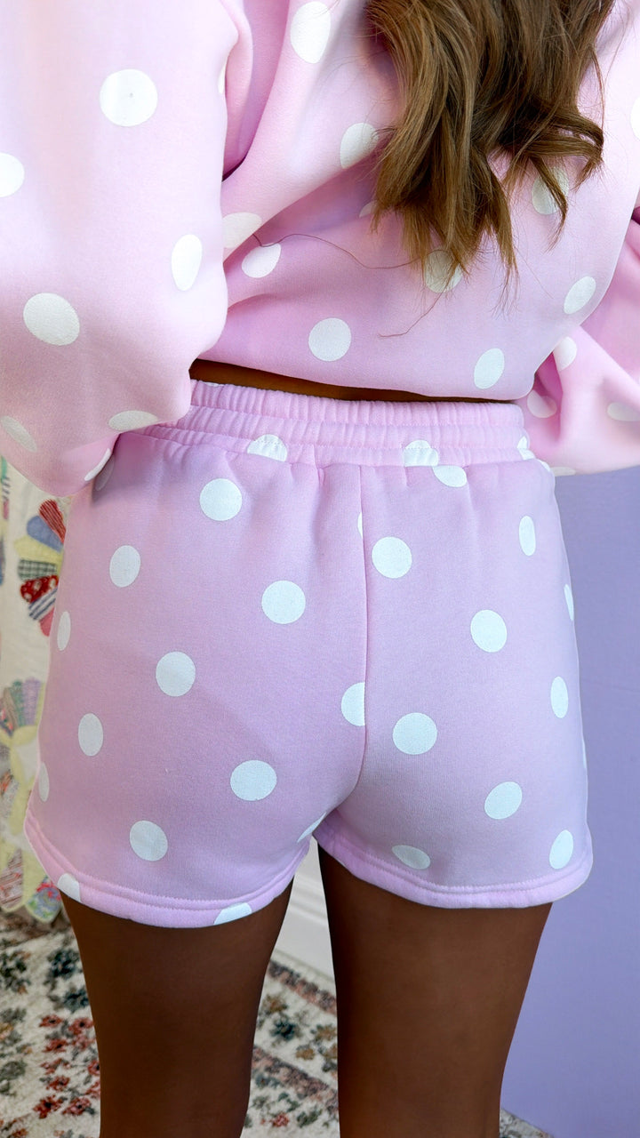 Set In Polka Dot Set, Pink/White