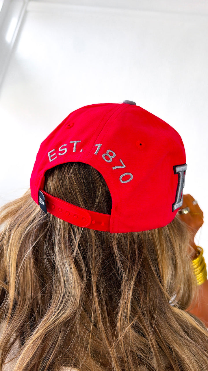 Buckeye Game Day Glory Cap, Red