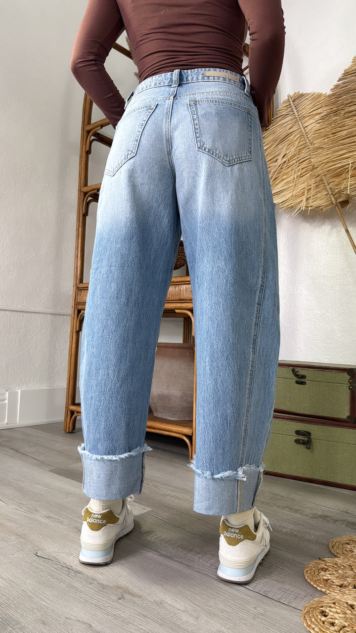 Canvas Curve Barrel Denim, Light