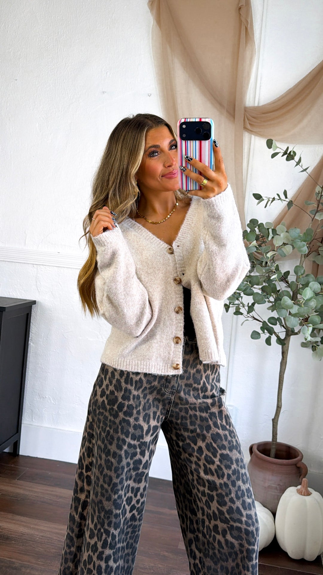 Haven Knit Cardigan, Oatmeal