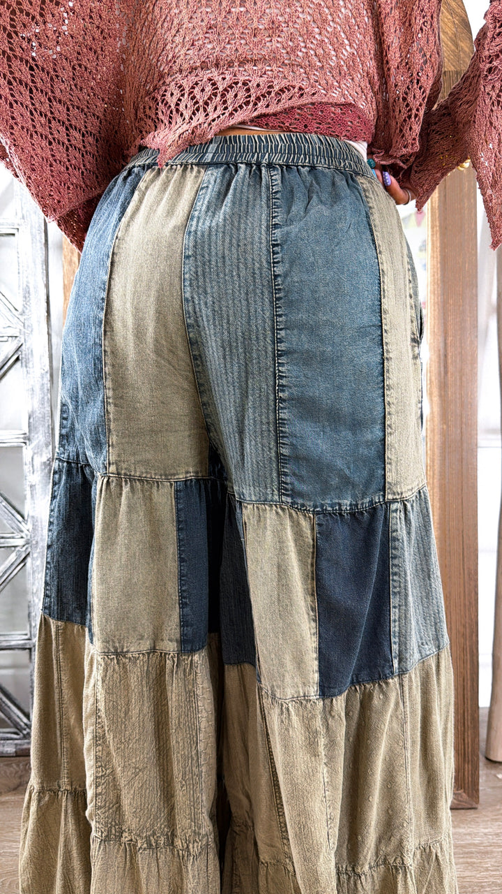 Tiered Flow Pants, Gravel