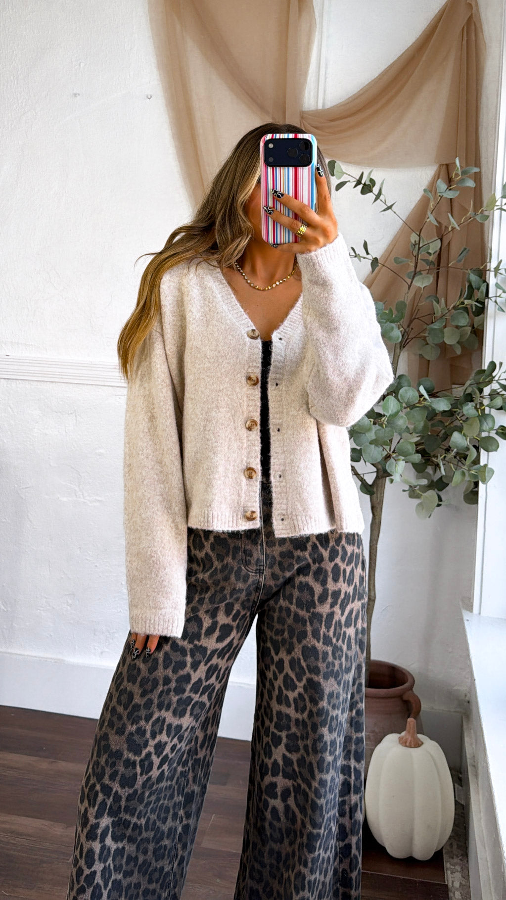 Haven Knit Cardigan, Oatmeal