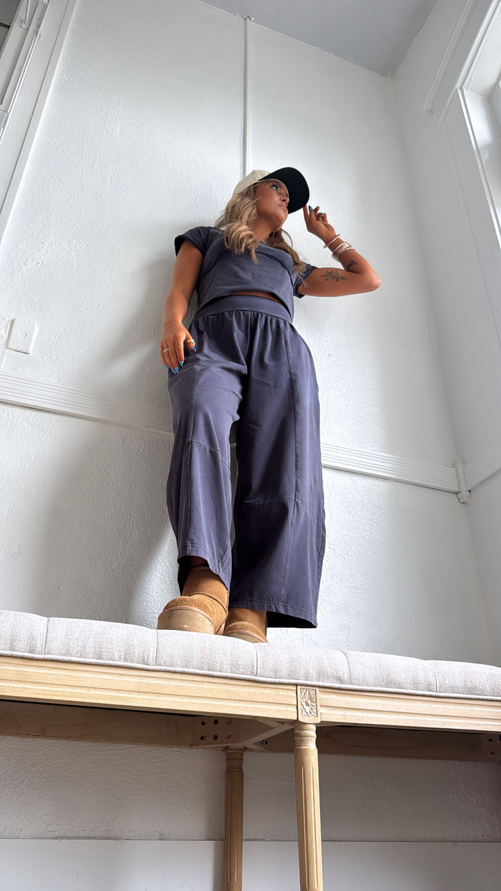 Jetset Lounge Set, Acid Black