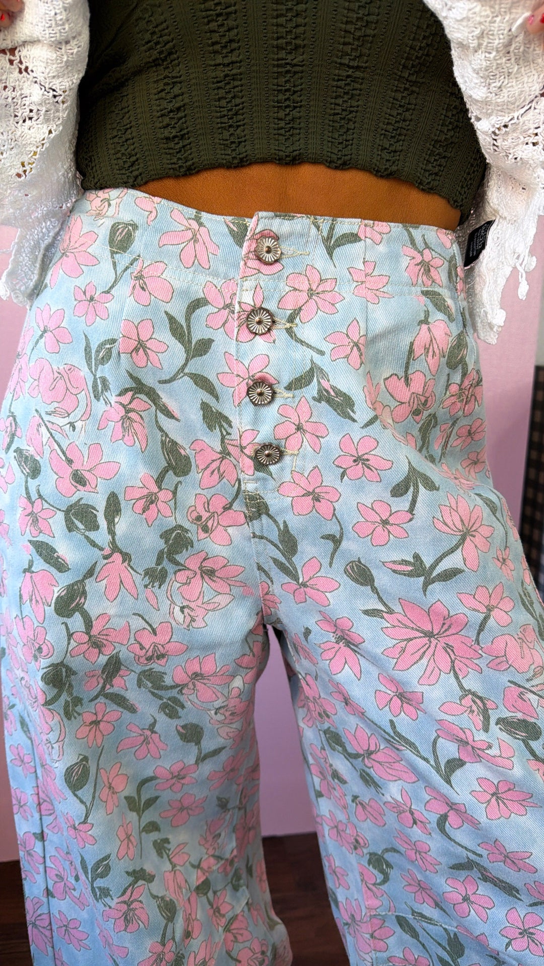 Pearl & Sky Jogger Pants, Sky Multi