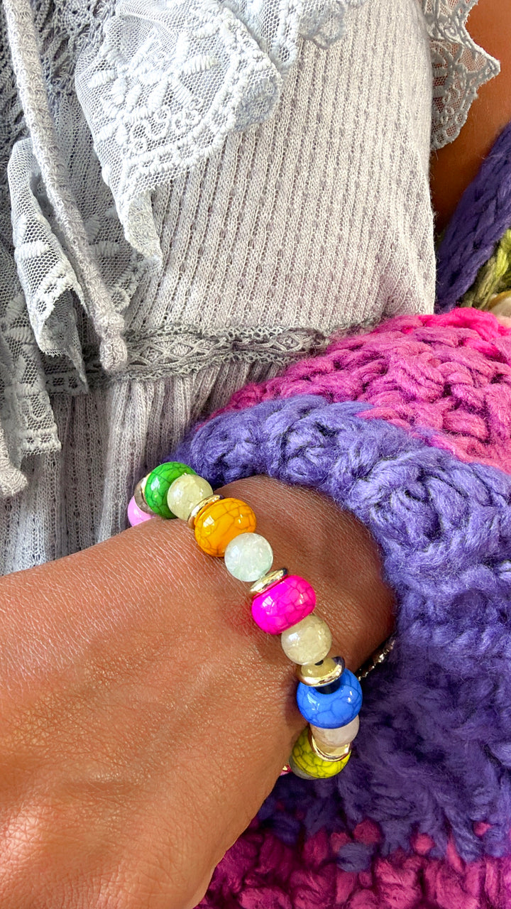 Sweet Pop Bracelet Necklace Set
