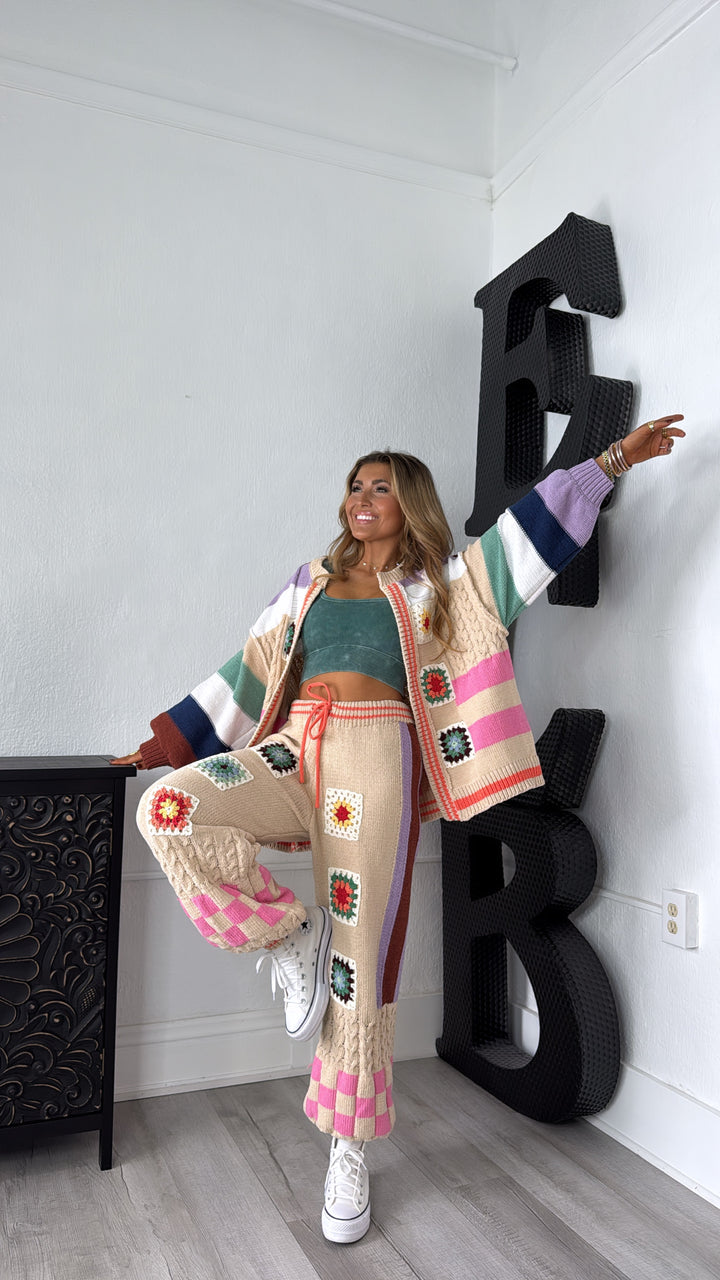 Sunpatch Pant, Almond Multi