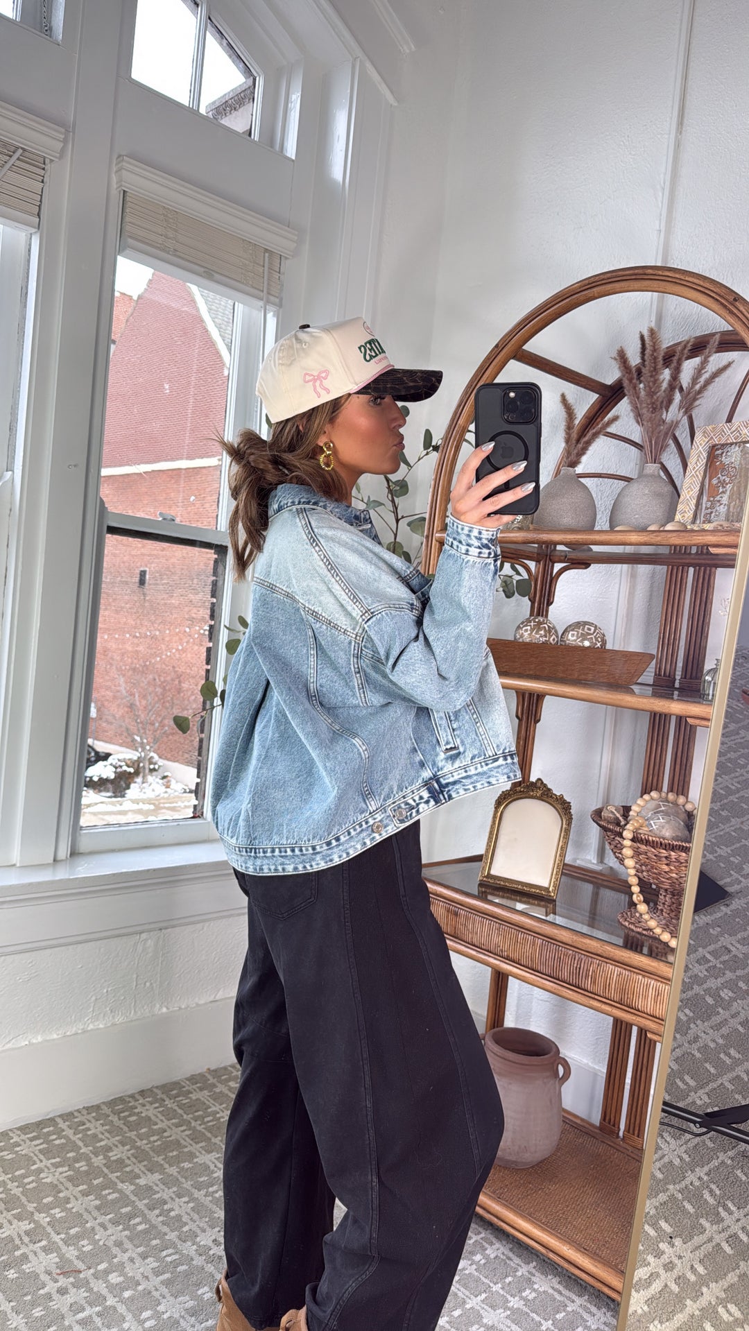 Lapis Bay Denim Jacket, Washed Denim