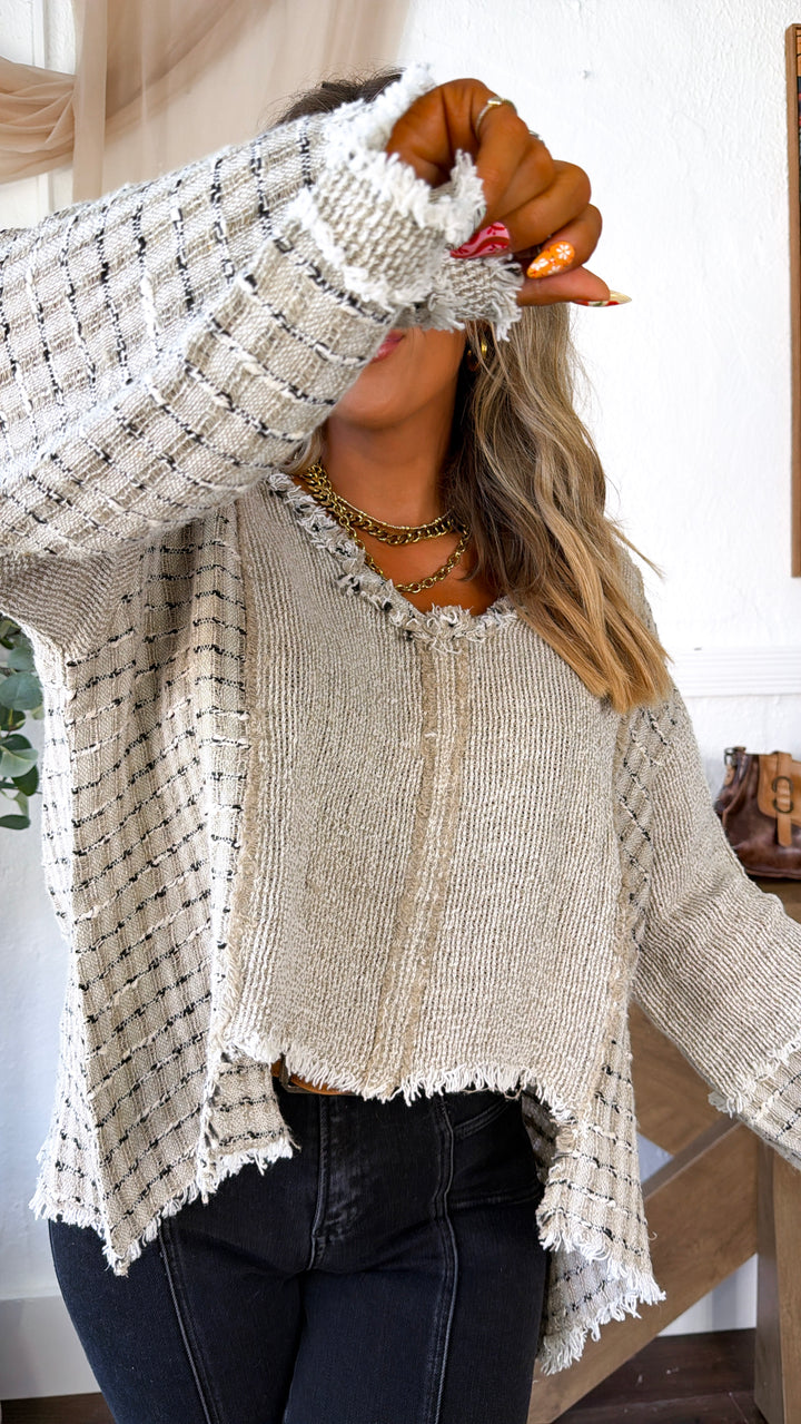 Moldova Linen Top, Mocha