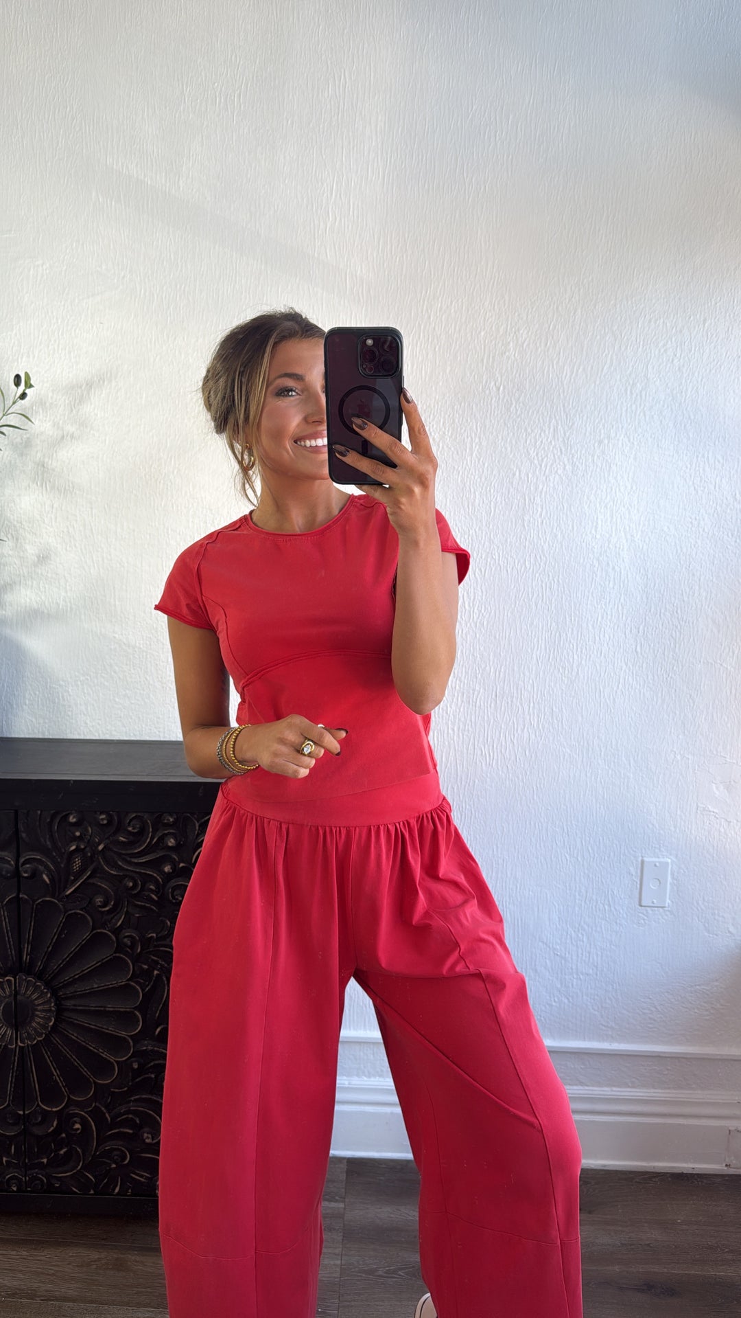 Jetset Lounge Set, Tomato