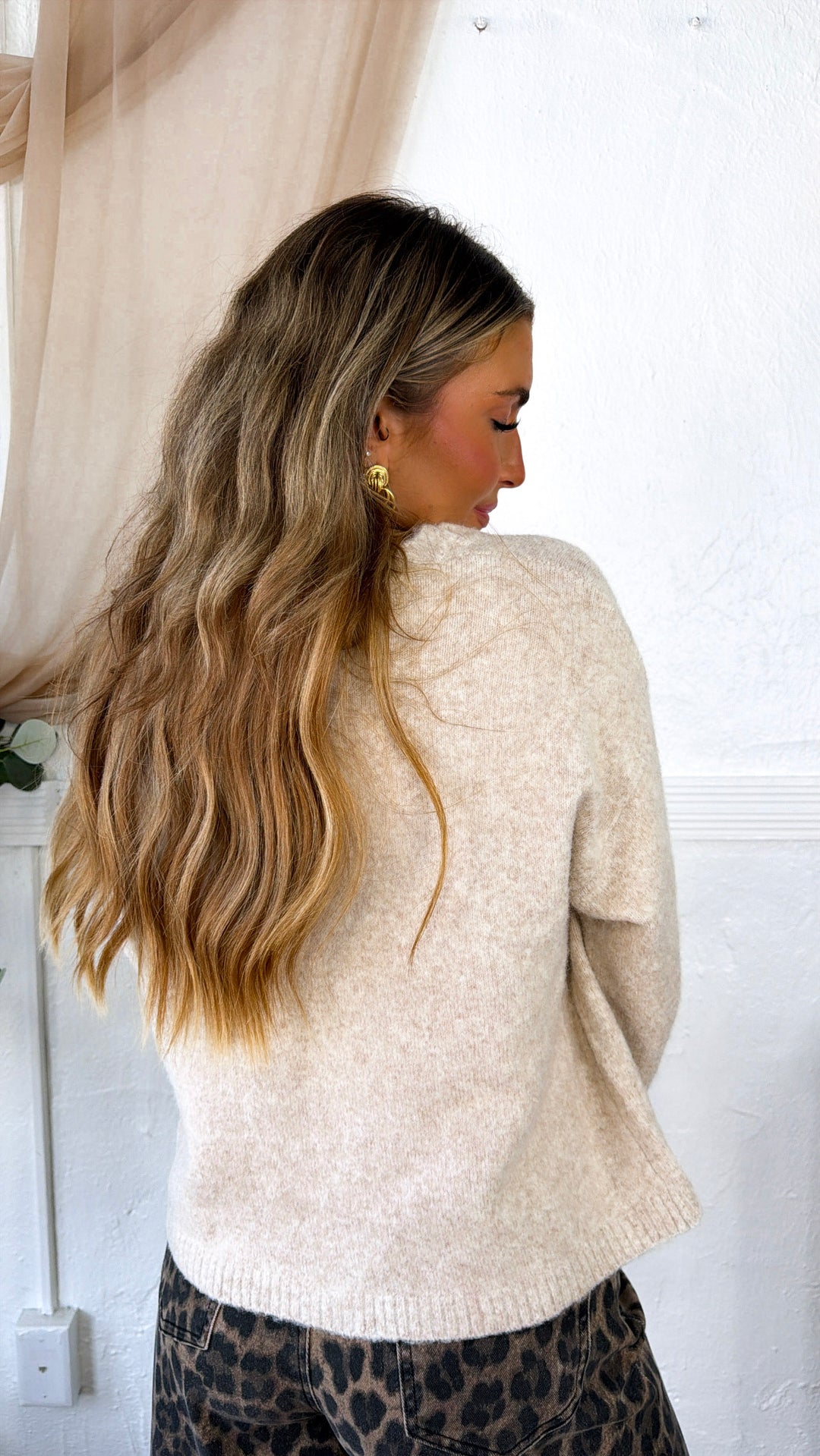 Haven Knit Cardigan, Oatmeal