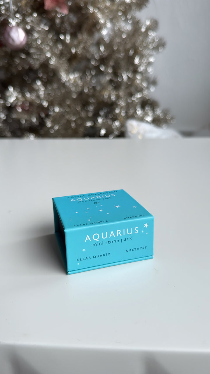 Zodiac Mini Stone Pack , Aquarius
