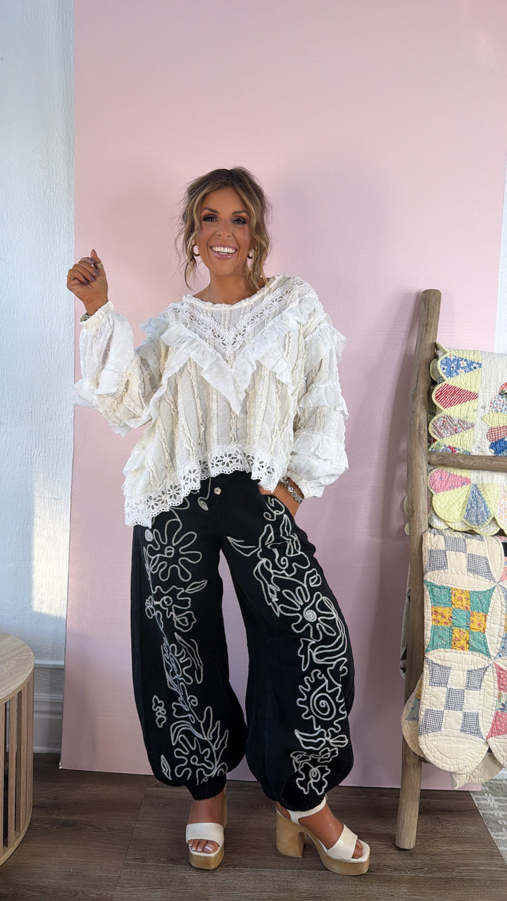 Sweet Fern Blouse, Natural