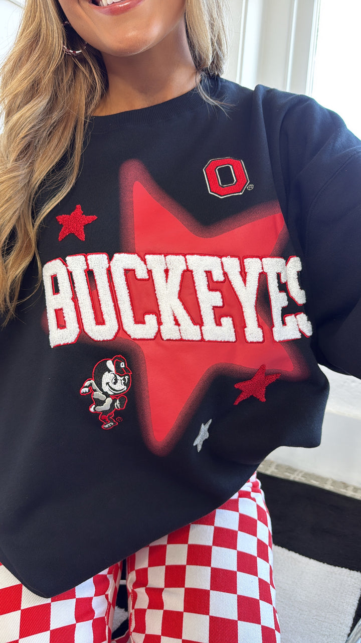 Scarlet Spirit Crewneck, Washed Black