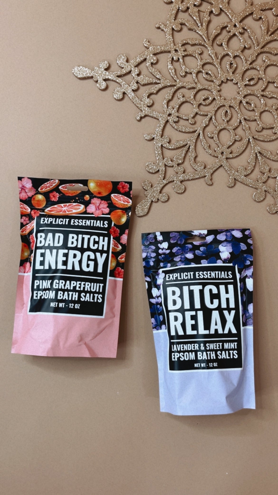Bitch Relax Bath Salts 12oz Bag Lavender – Everyday Chic Boutique