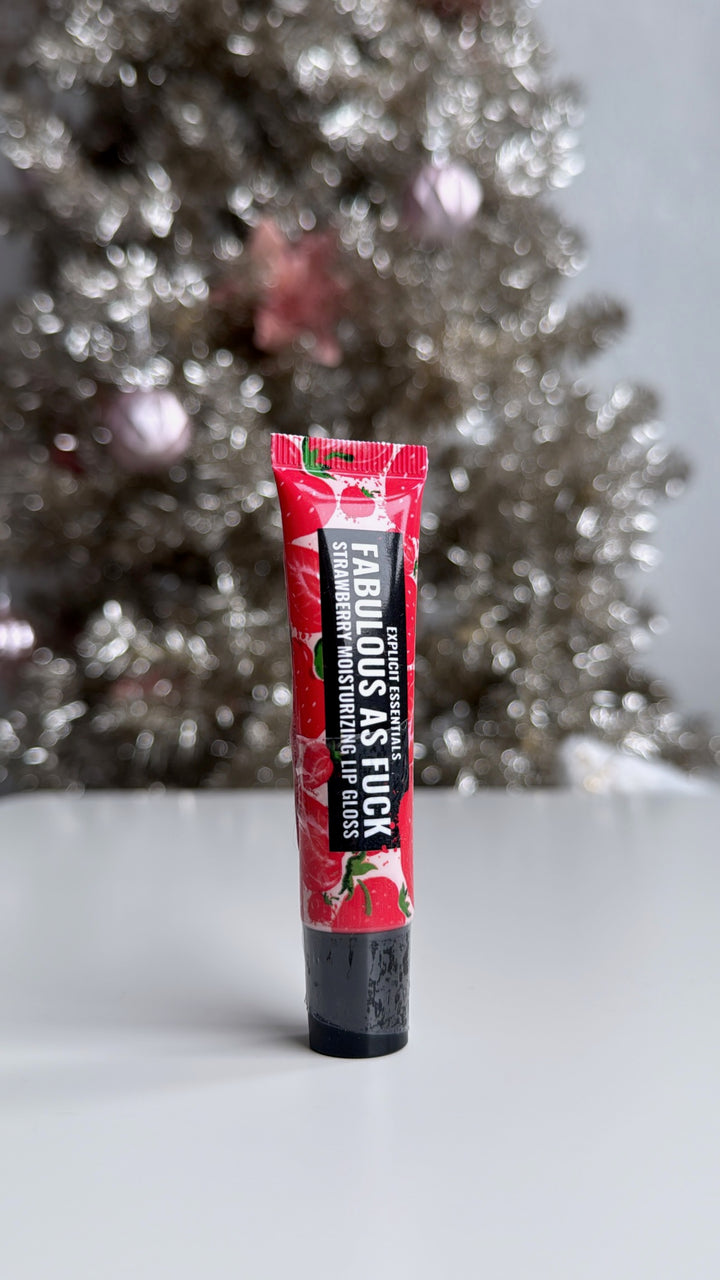 Fabulous As F@ck Strawberry Lip Gloss