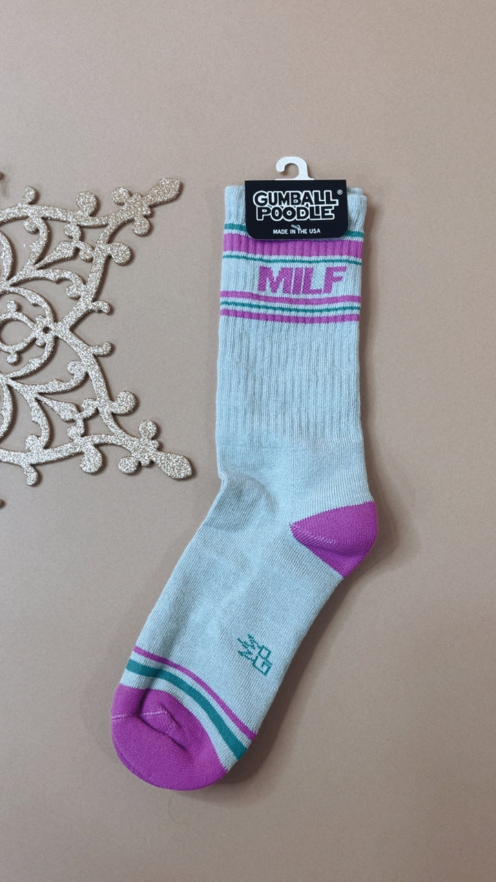 MILF Gym Crew Socks