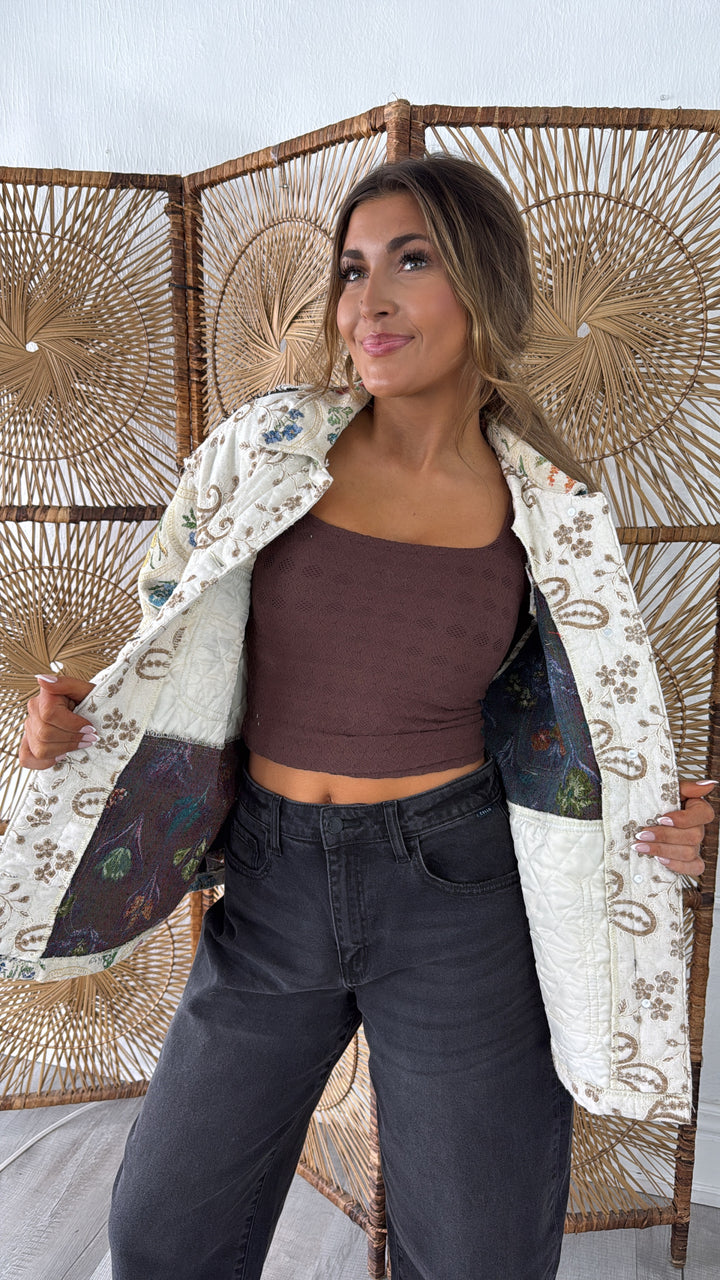 Luminous Threads Jacket, Natural Multi