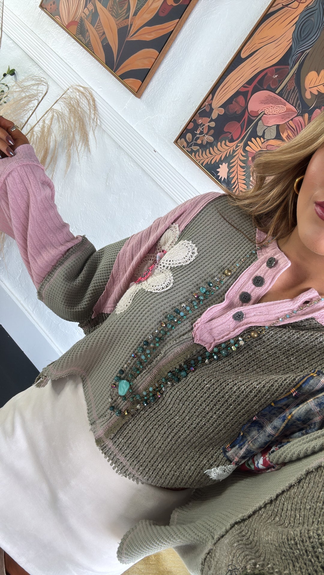 Wildora Necklace, Turquoise