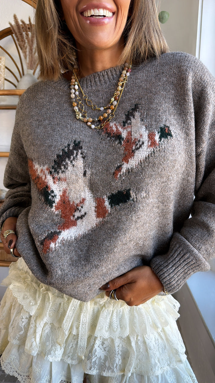 Mallard & Co Sweater, Mocha