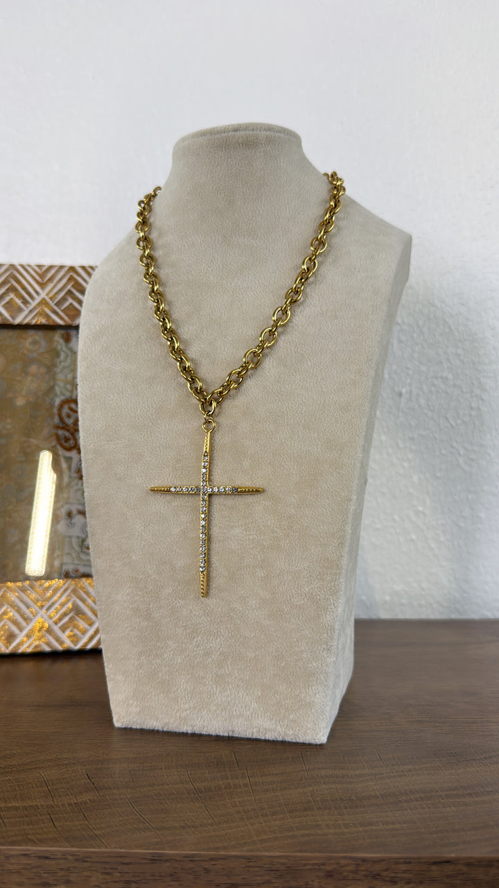 Luxe Cross Necklace