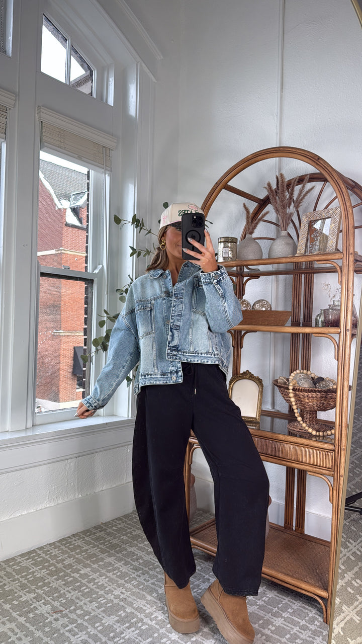 Lapis Bay Denim Jacket, Washed Denim