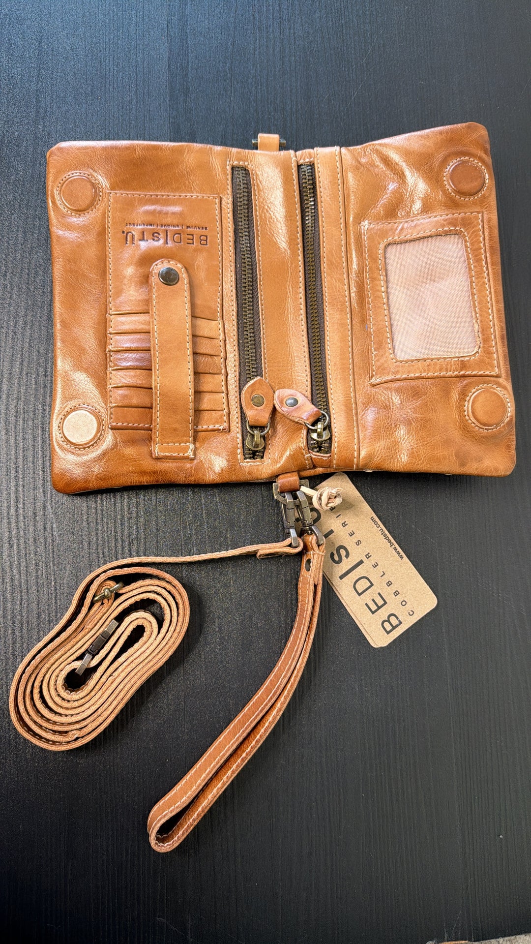 Bedstu Cadence PW, Tan Rustic Nectar Lux