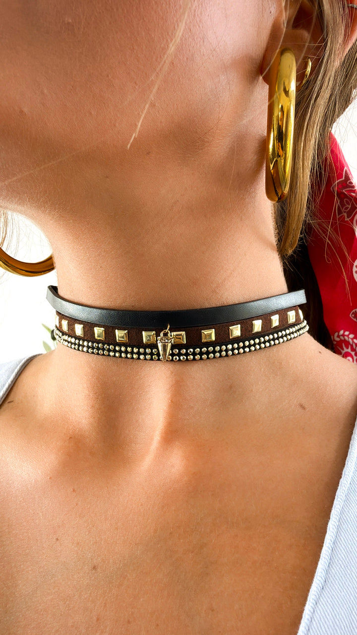 Eclipse Throne Layered Choker Set