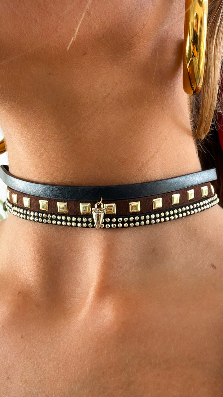 Eclipse Throne Layered Choker Set