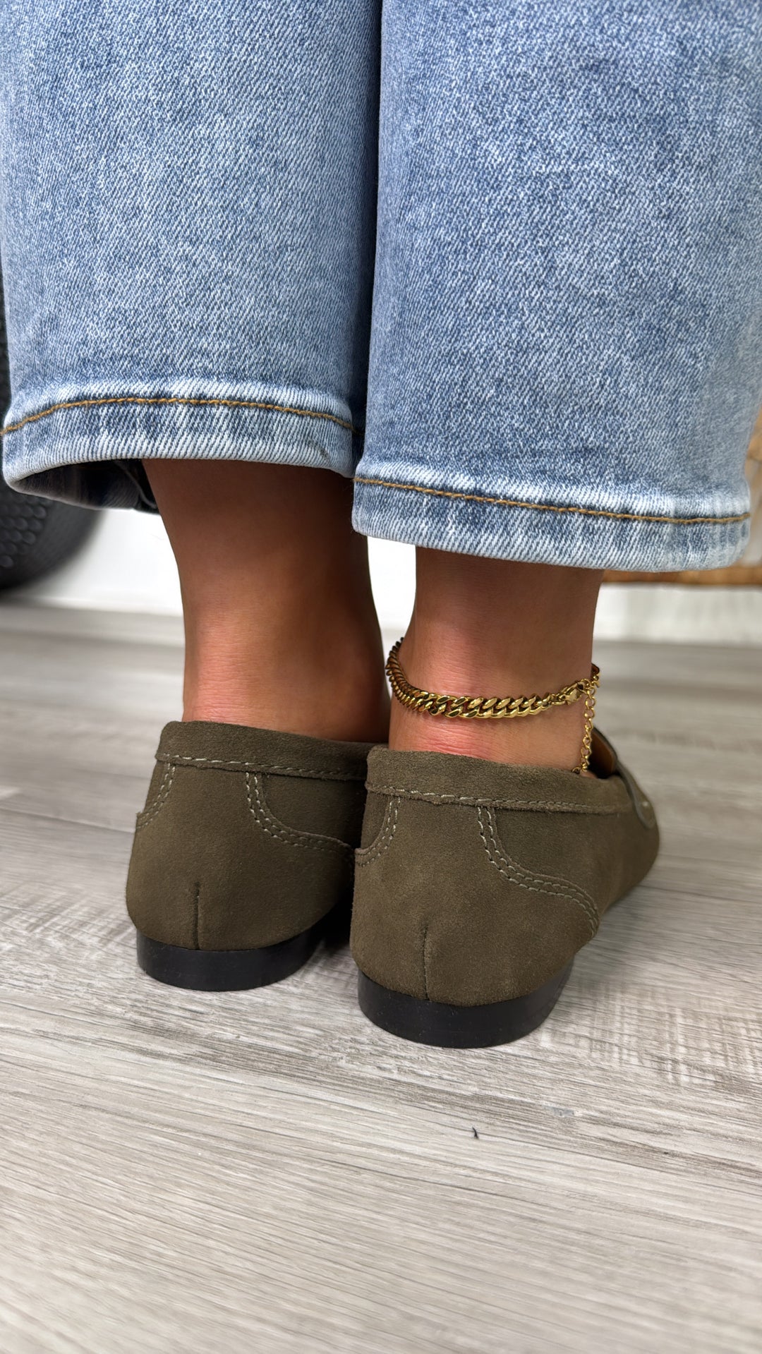 Thyme Street Loafer, Olive