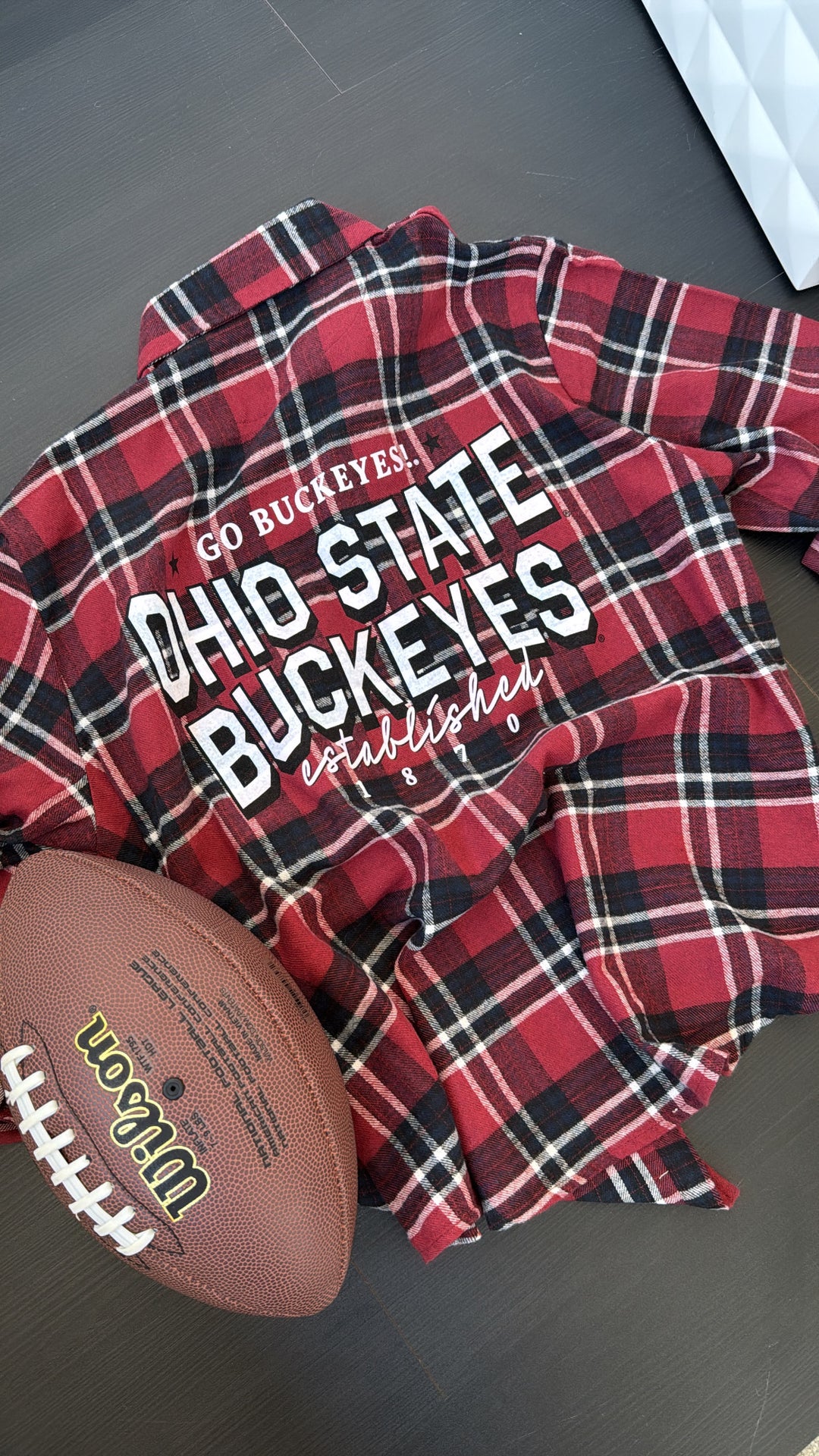 Dream Team Flannel, Red
