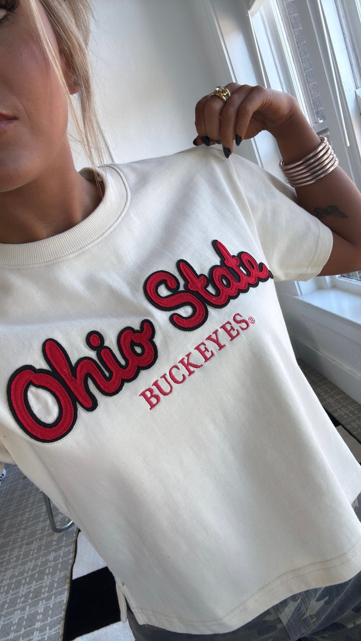 Game Day Essential Tee, Oatmeal