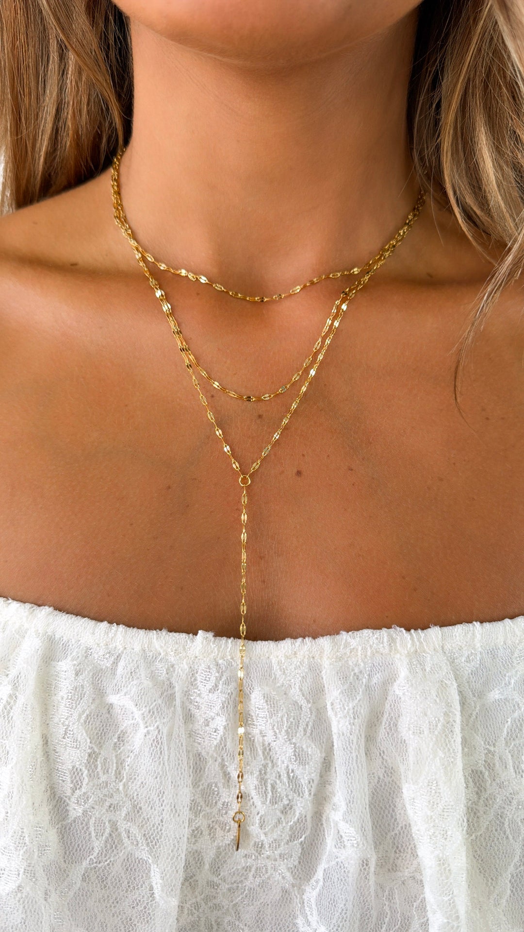 The Maddie Necklace, Gold