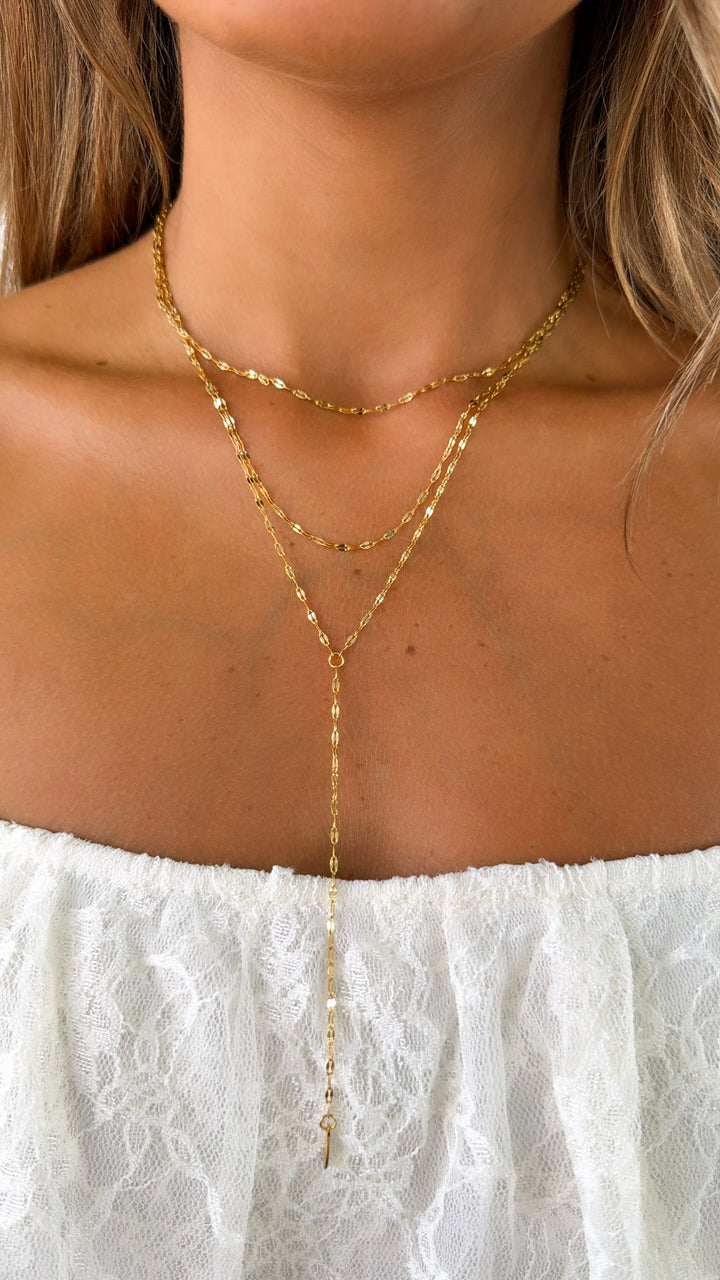 The Maddie Necklace, Gold