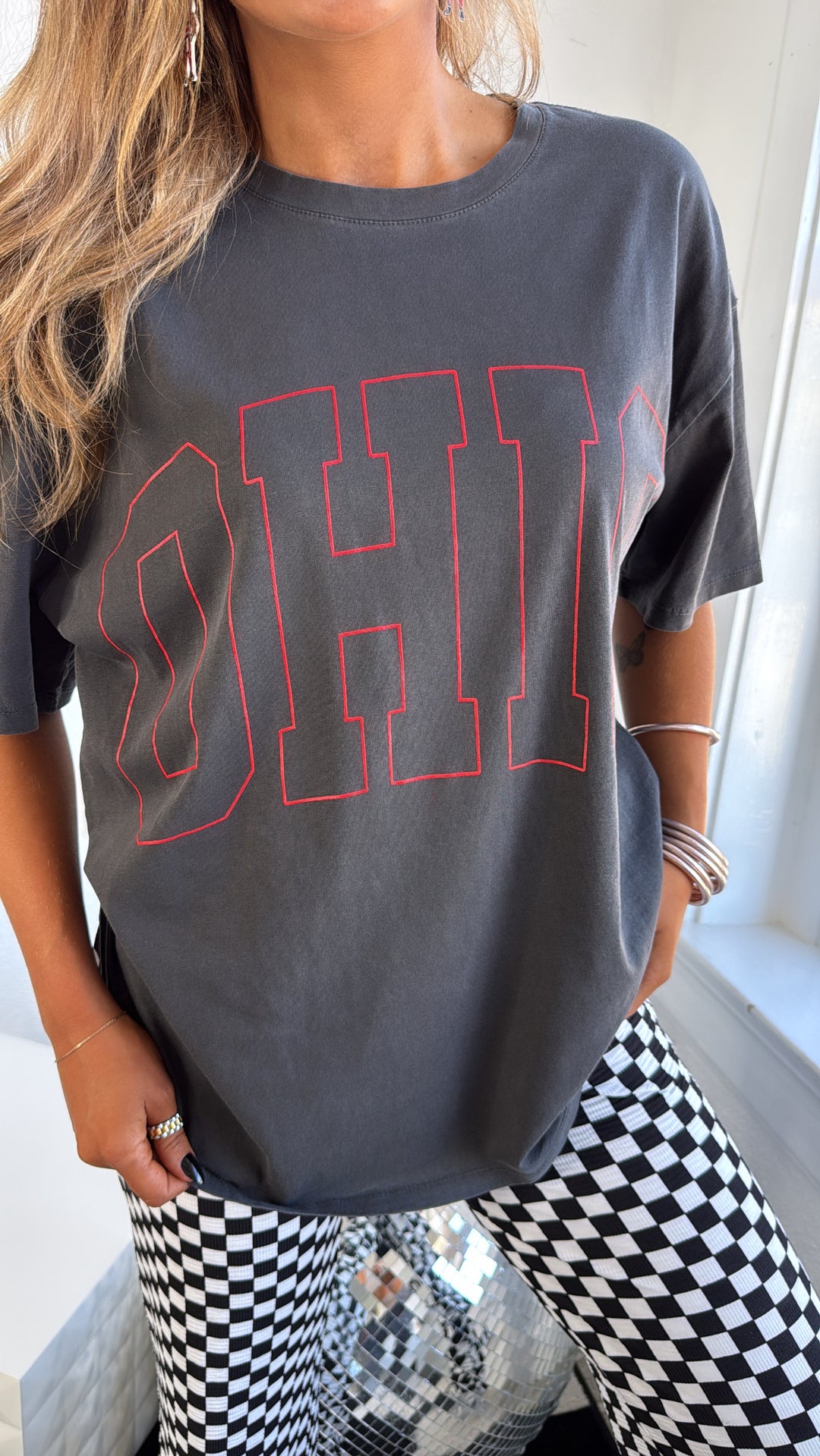 Oversized Ohio Graphic Tee
