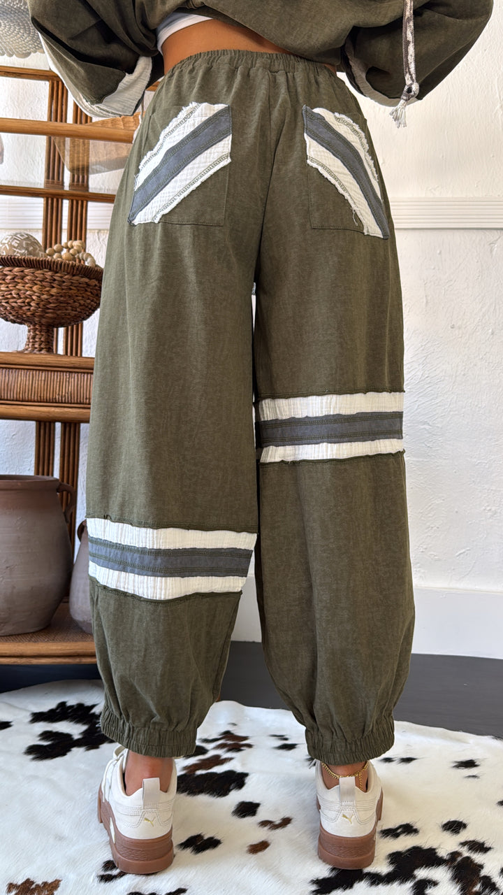 Easy Street Joggers, Olive