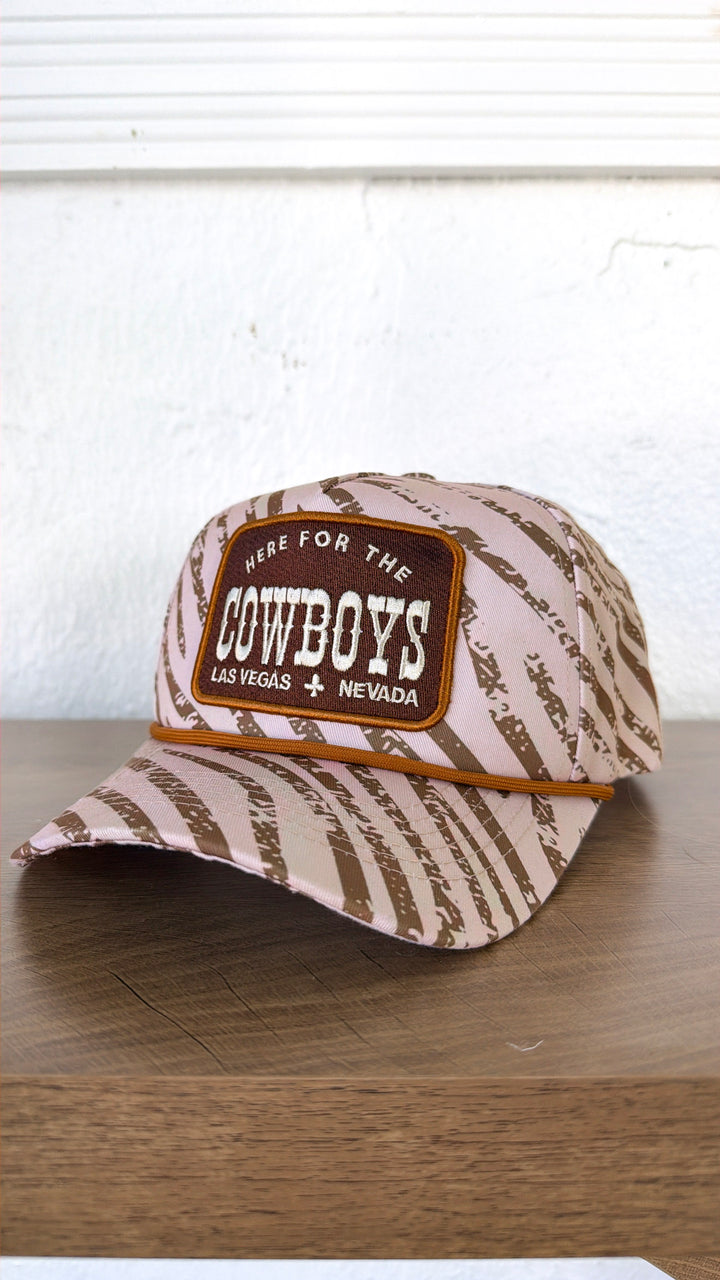 Here For The Cowboy Trucker Hat