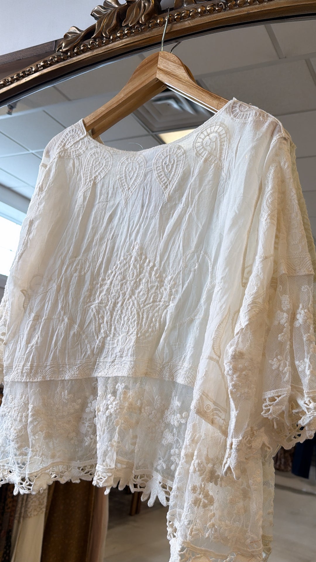 Daylight Tie Top, Natural