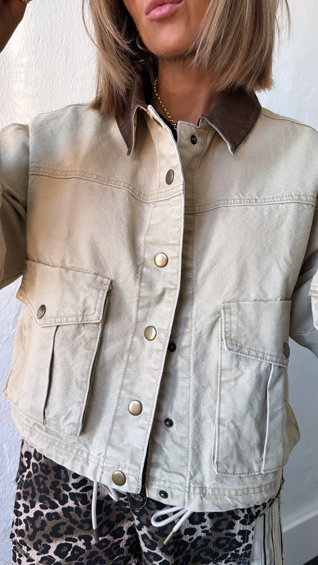 Ironworks Utility Jacket, Beige