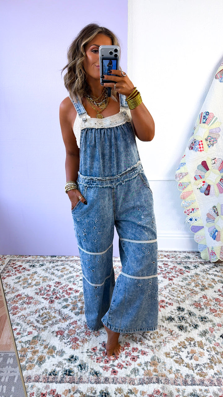 Canyon Ridge Overalls, Denim