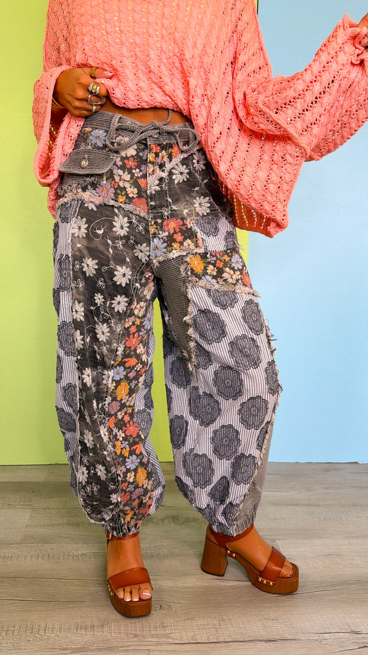 Amber Dusk Joggers, Black