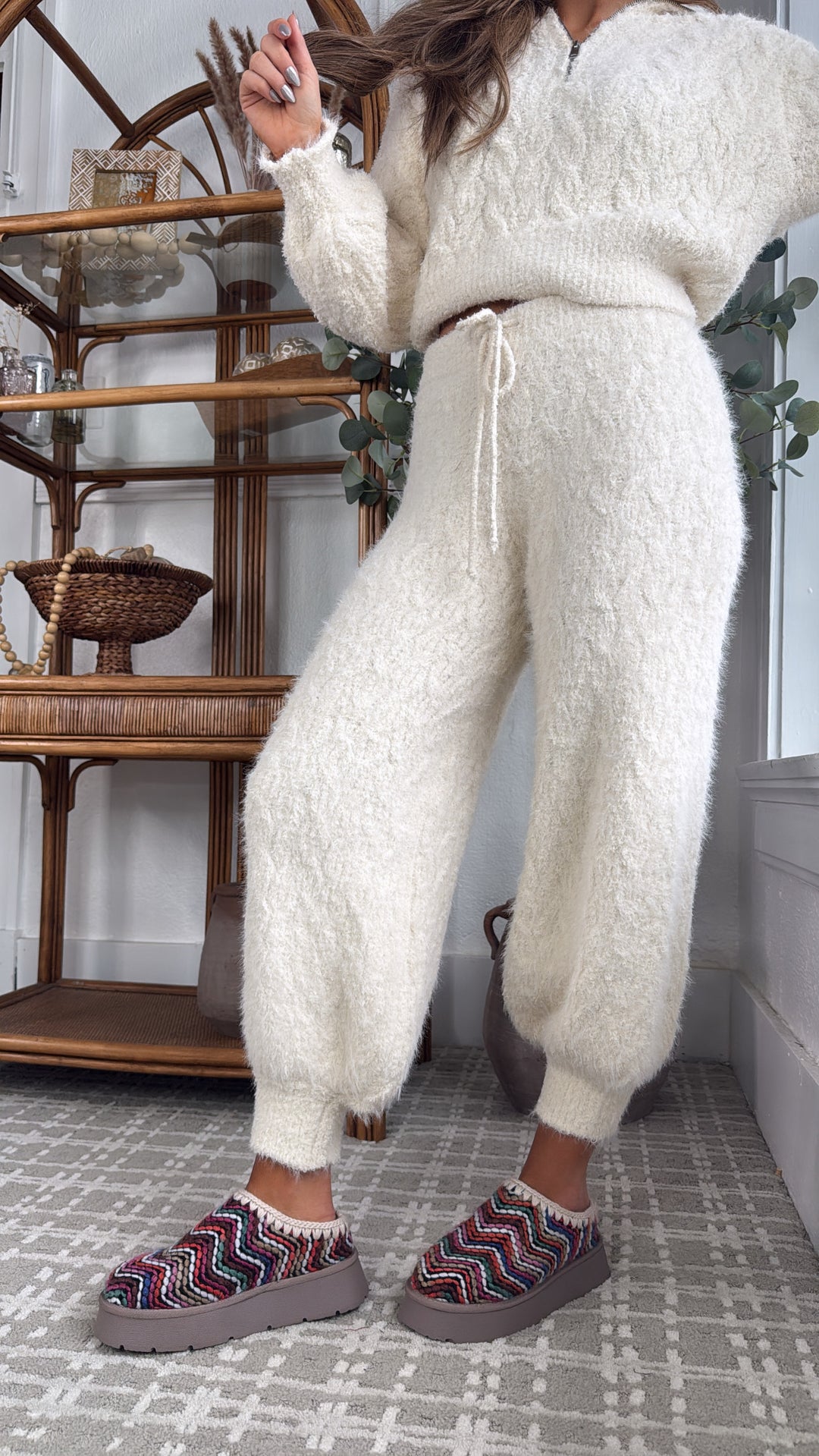 Cozy Breeze Pant, Powder Cream