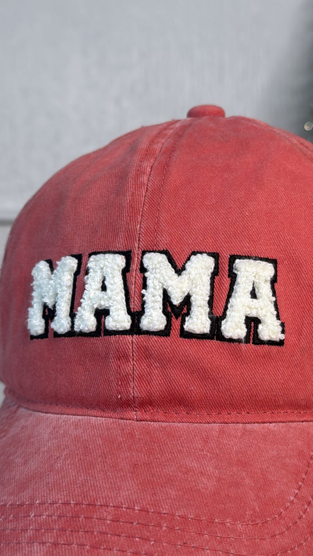 Mama Ball Cap, Burnt Orange