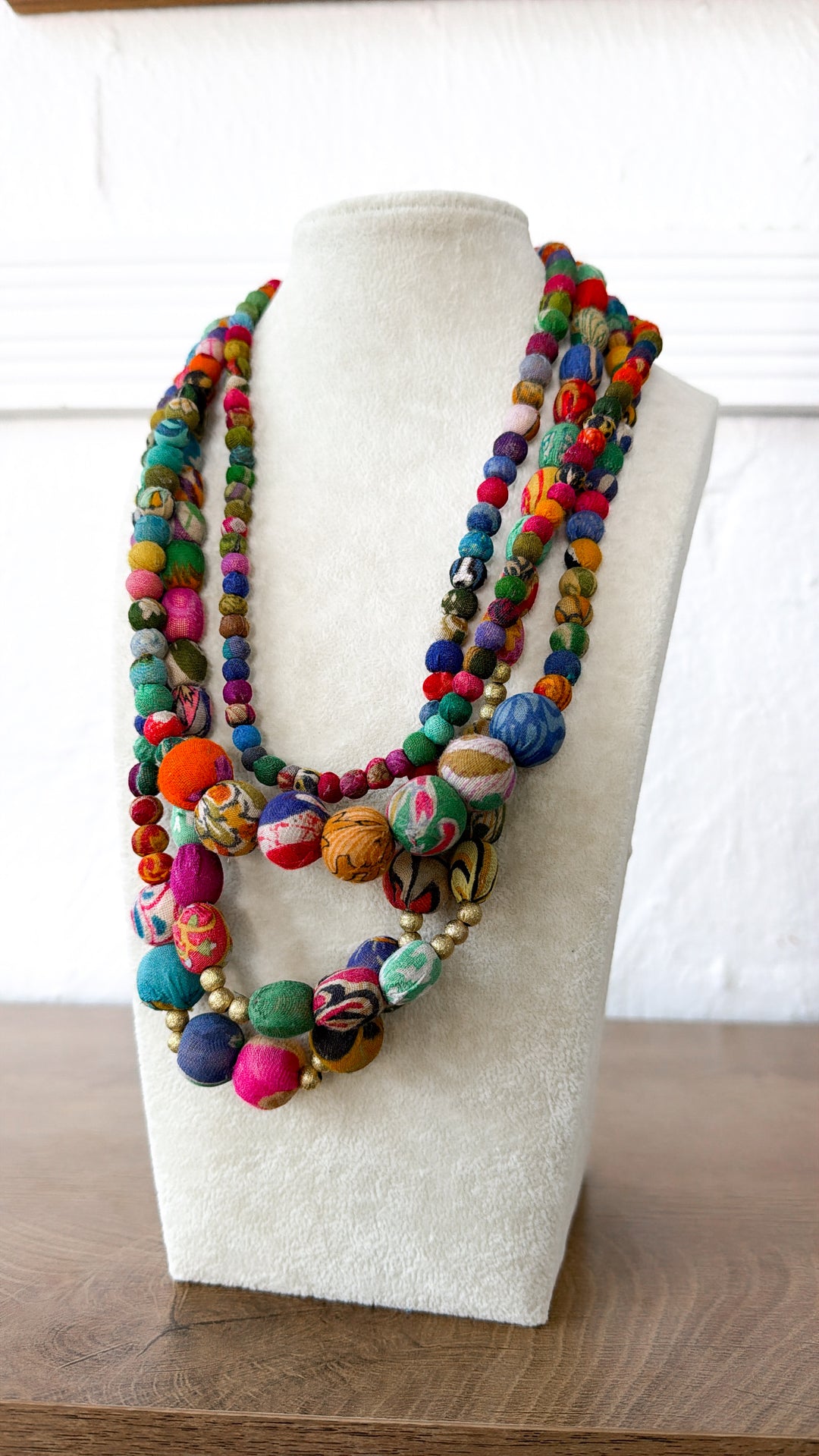 Aura Multi Beaded Necklace