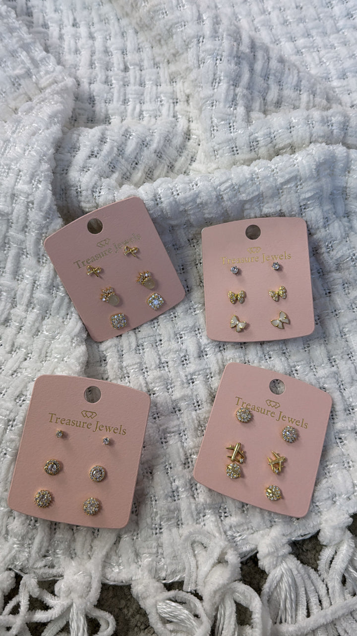 Treasure Jewels: Princess Stud Set Gold