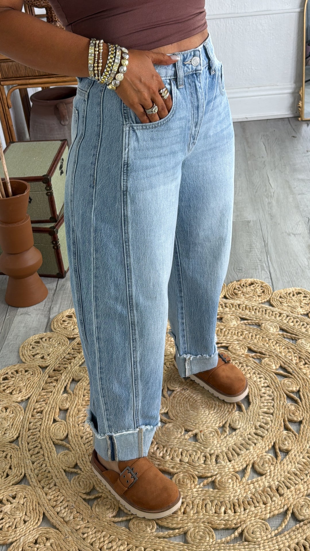 Canvas Curve Barrel Denim, Light