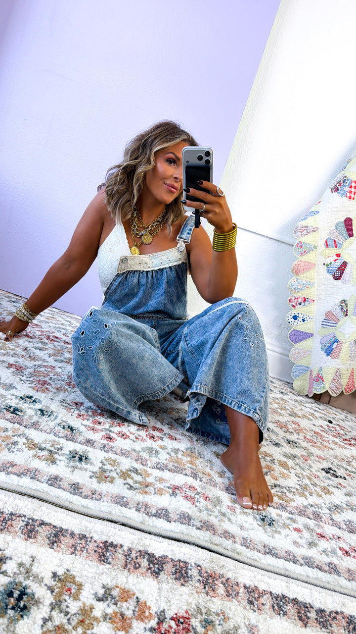 Canyon Ridge Overalls, Denim