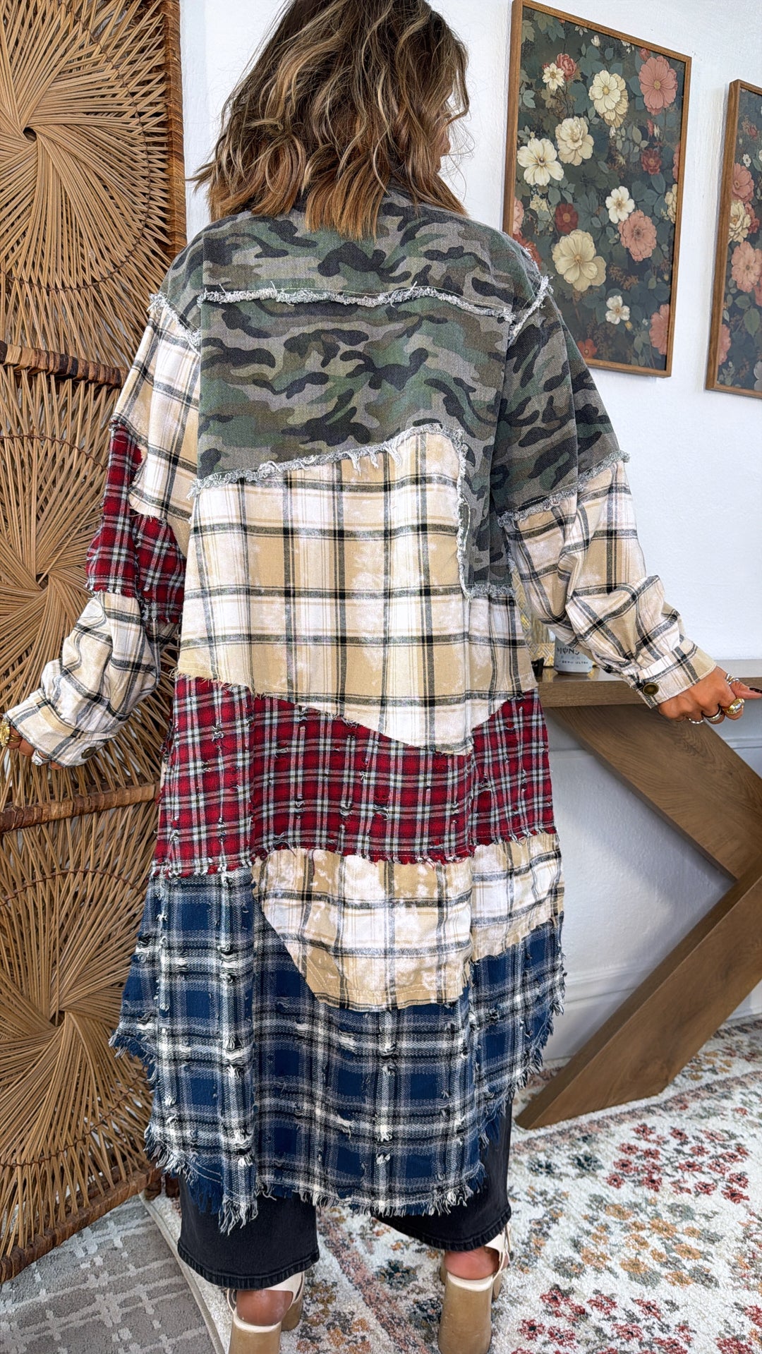 Hidden Aura Shirt Jacket, Camo Multi