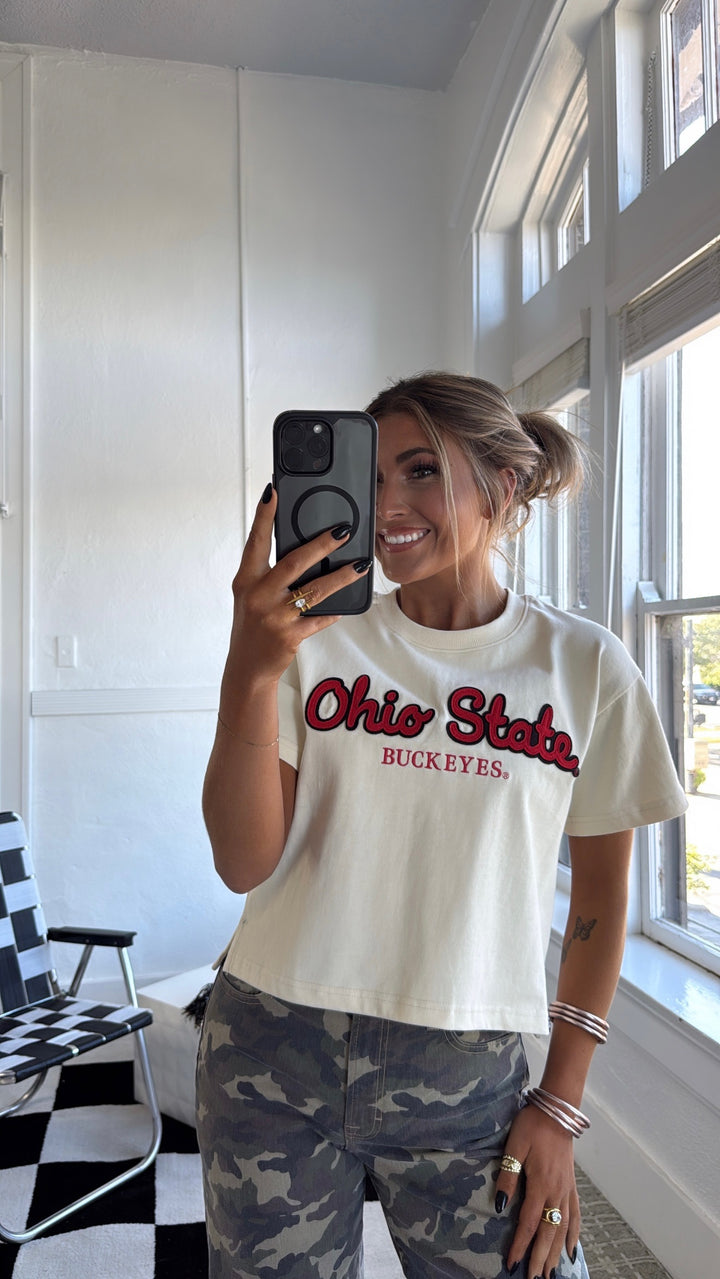 Game Day Essential Tee, Oatmeal