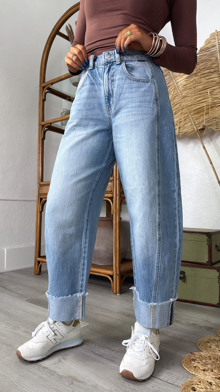 Canvas Curve Barrel Denim, Light